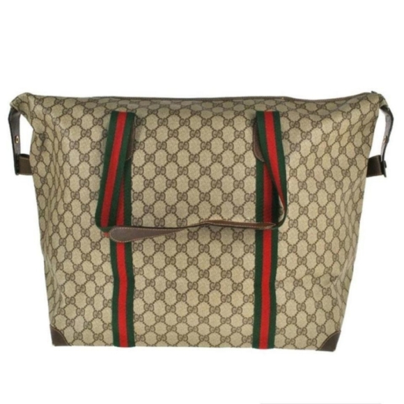 Authentic Vintage Gucci GG Ophidia Duffel Carry on - Picture 3 of 10